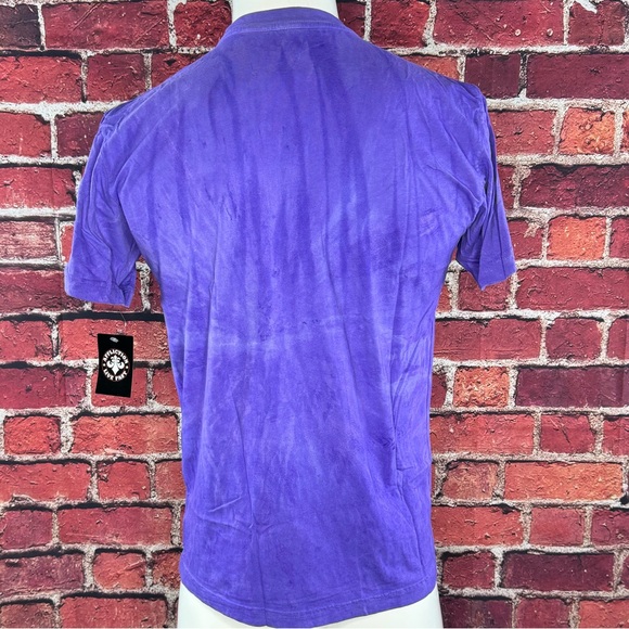 Legacy By Affliction Men's Graphic T-shirt -Purple /Yellow -Size: M / XL - NWT - Picture 7 of 9